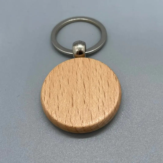 Porte-clés Zodiaque "Taureau" en Bois Gravé au Laser Porte-clés Roussillon-Creations-Tautavel-66