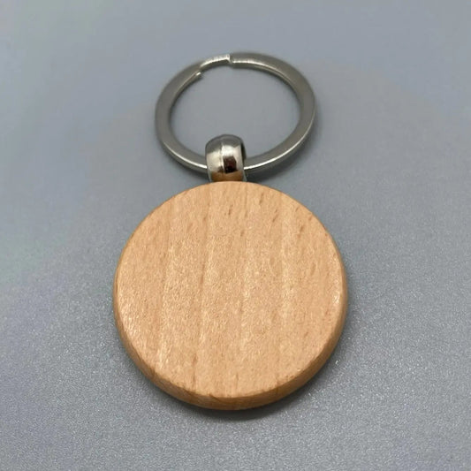 Porte-clés Zodiaque "Capricorne" en Bois Gravé au Laser Porte-clés Roussillon-Creations-Tautavel-66