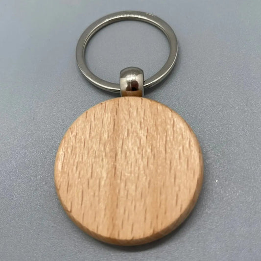 Porte-clés Zodiaque "Scorpion" en Bois Gravé au Laser Porte-clés Roussillon-Creations-Tautavel-66