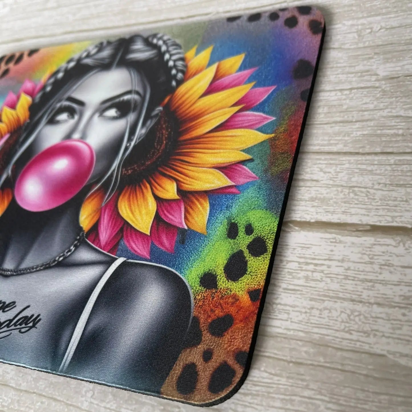 Tapis de Souris Fille Rebelle ROUSSILLON CRÉATIONS