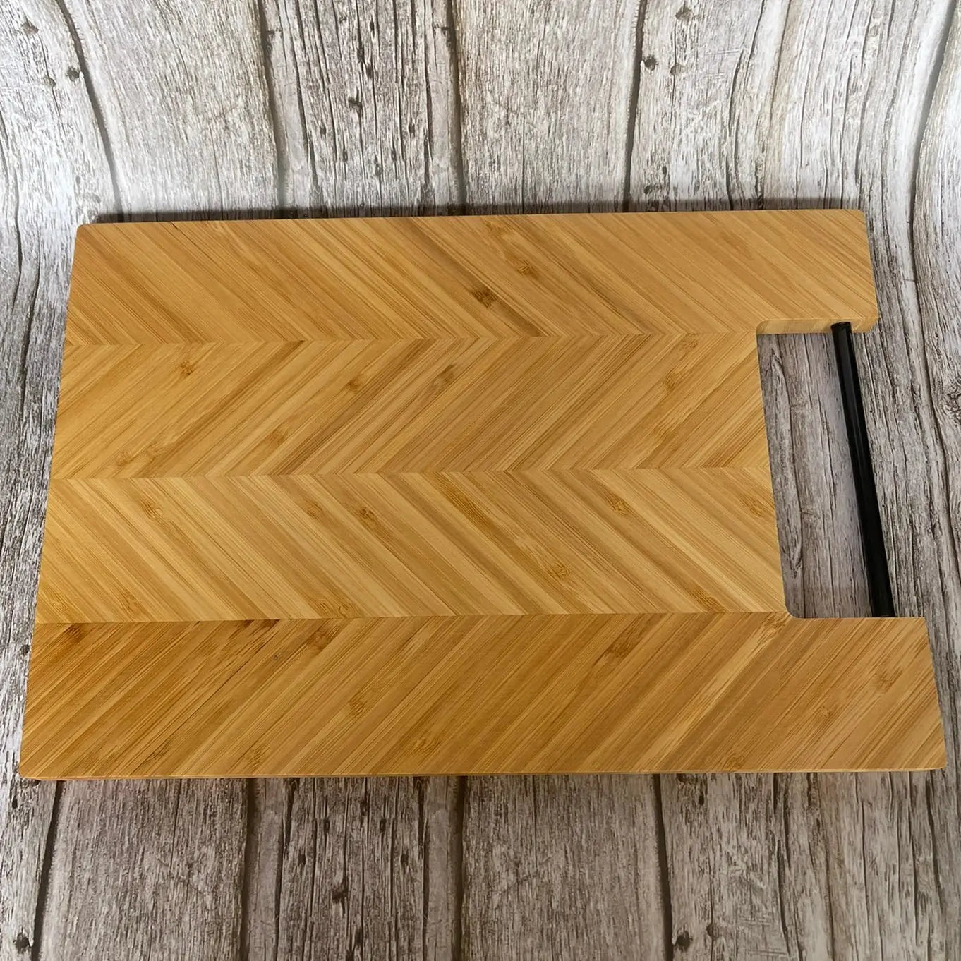 Planche à Découper en bambou gravée -Vin et Fromage ROUSSILLON CRÉATIONS