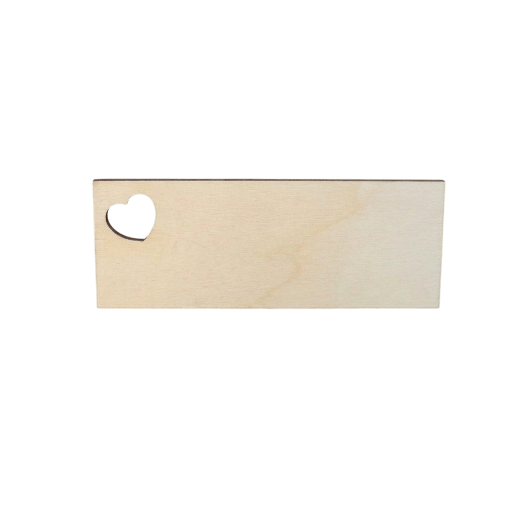 Marque-place Bois Personnalisé – Prénom Gravé & Cœur Découpé Mariage Personnalisable Roussillon-Creations-Tautavel-66