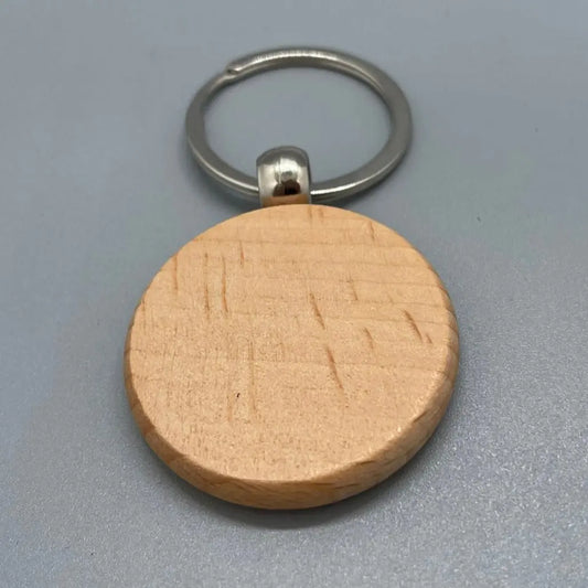 Porte-clé Zodiaque "Bélier" en Bois Gravé au Laser ROUSSILLON CRÉATIONS