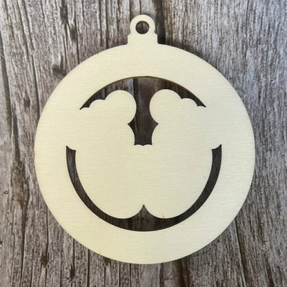 🎄 Boule de Noël personnalisable – “Mon Premier Noël” en bois gravé avec prénom ROUSSILLON CRÉATIONS