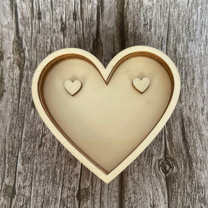 Boite à Alliances Cœur en Bois – Personnalisée Prénoms & Date Mariage Personnalisable Roussillon-Creations-Tautavel-66
