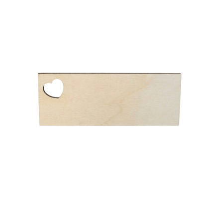 Marque-place Bois Personnalisé – Prénom Gravé & Cœur Découpé Mariage Personnalisable Roussillon-Creations-Tautavel-66